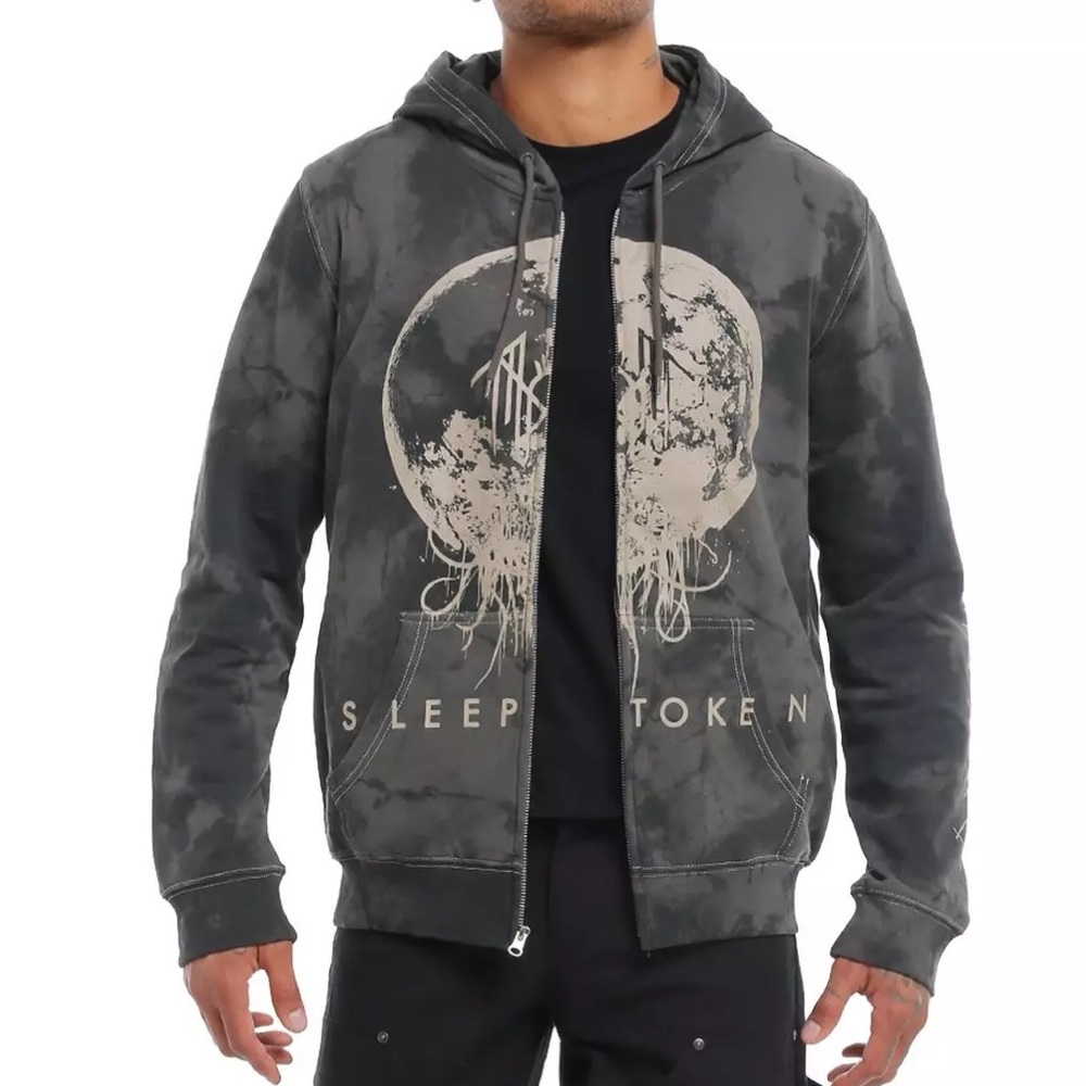 Unisex Sleep Token‎ Take Me Back To Eden Moon Wash Hoodie Hot Topic